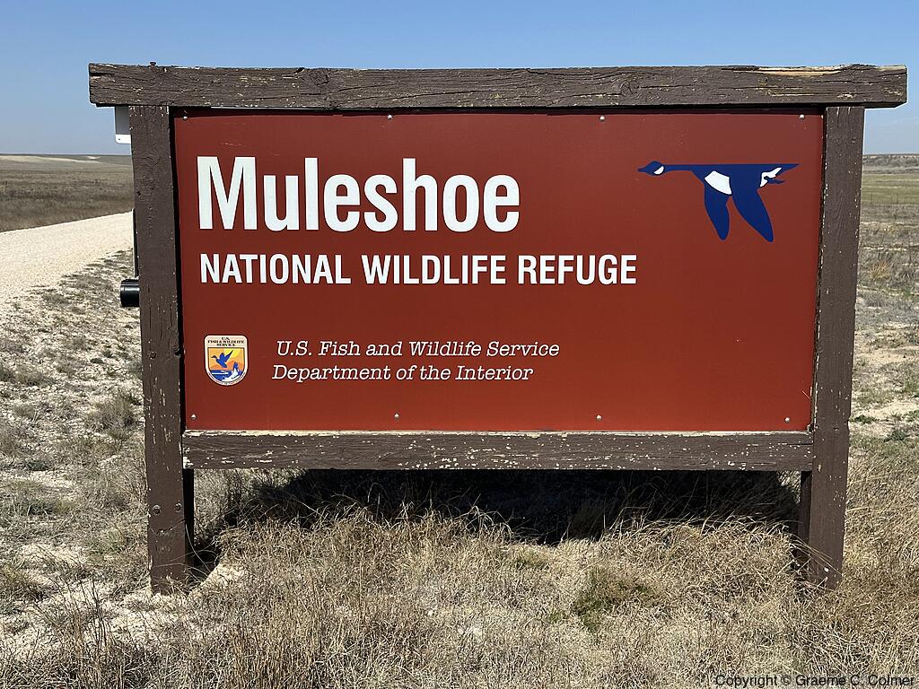 Muleshoe National Wildlife Refuge - Entrance