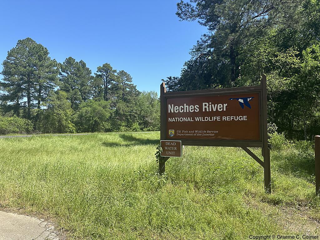 Neches River National Wildlife Refuge - Entrance