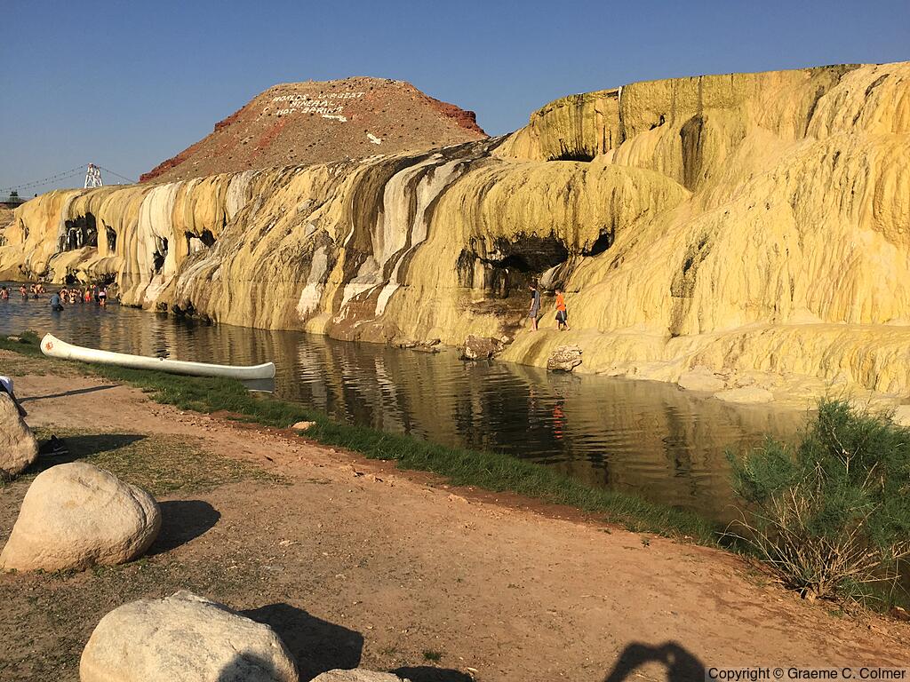 Hot Springs State Park - Rainbow Terrace