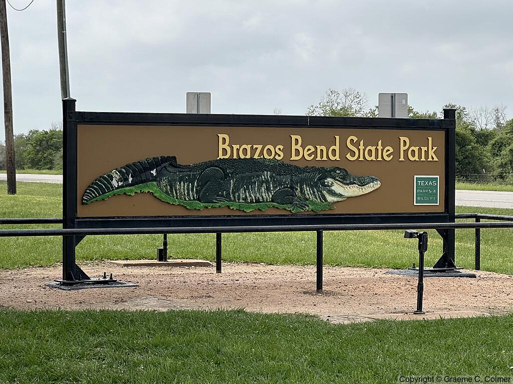 Brazos Bend State Park - Entrance