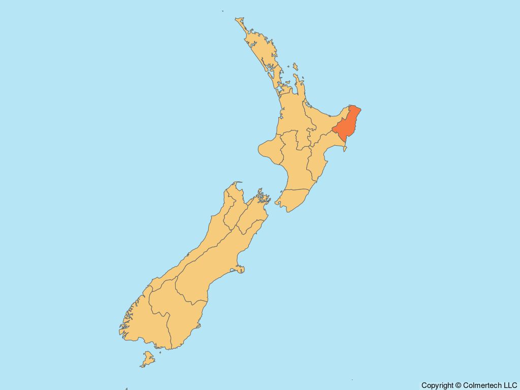 Gisborne Region, New Zealand