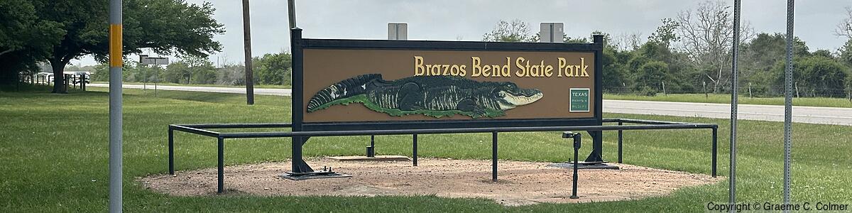 Brazos Bend State Park - Entrance