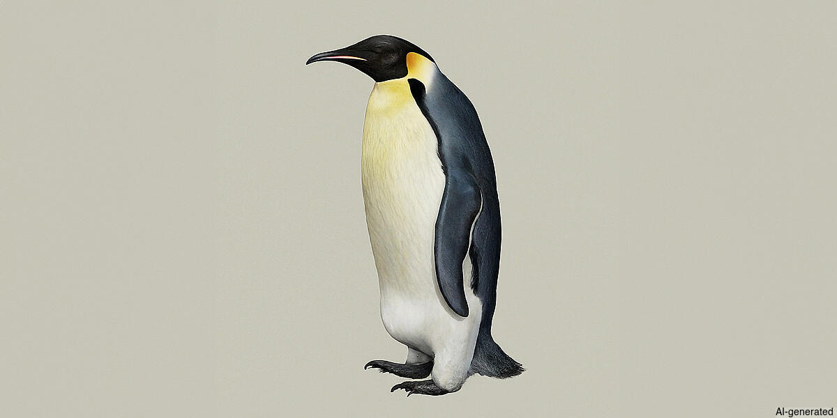 Emperor Penguin (Aptenodytes forsteri) - Adult