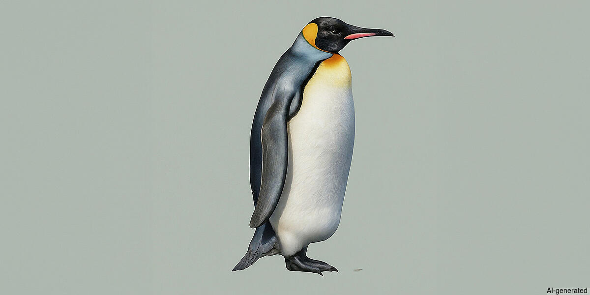 King Penguin (Aptenodytes patagonicus) - Adult