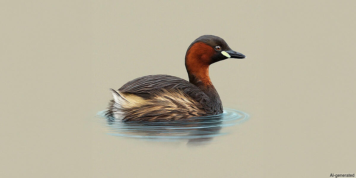 Little Grebe (Tachybaptus ruficollis) - Breeding adult