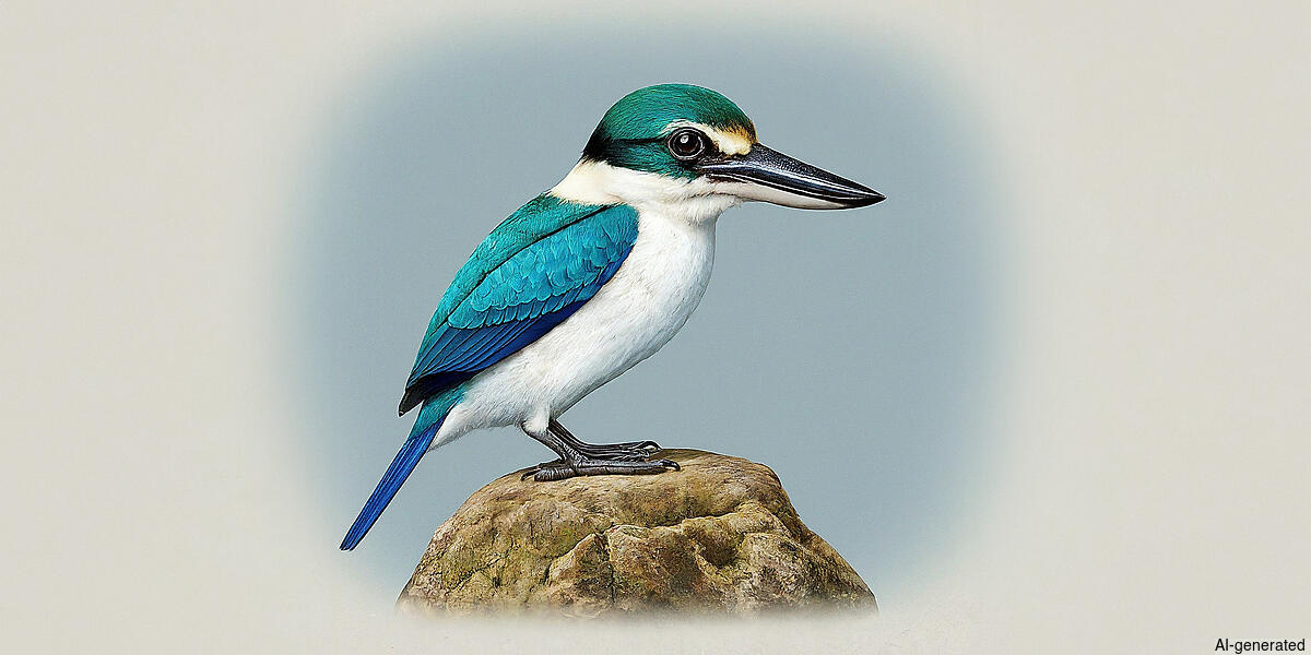 Collared Kingfisher (Todiramphus chloris) - Adult (Oriental)