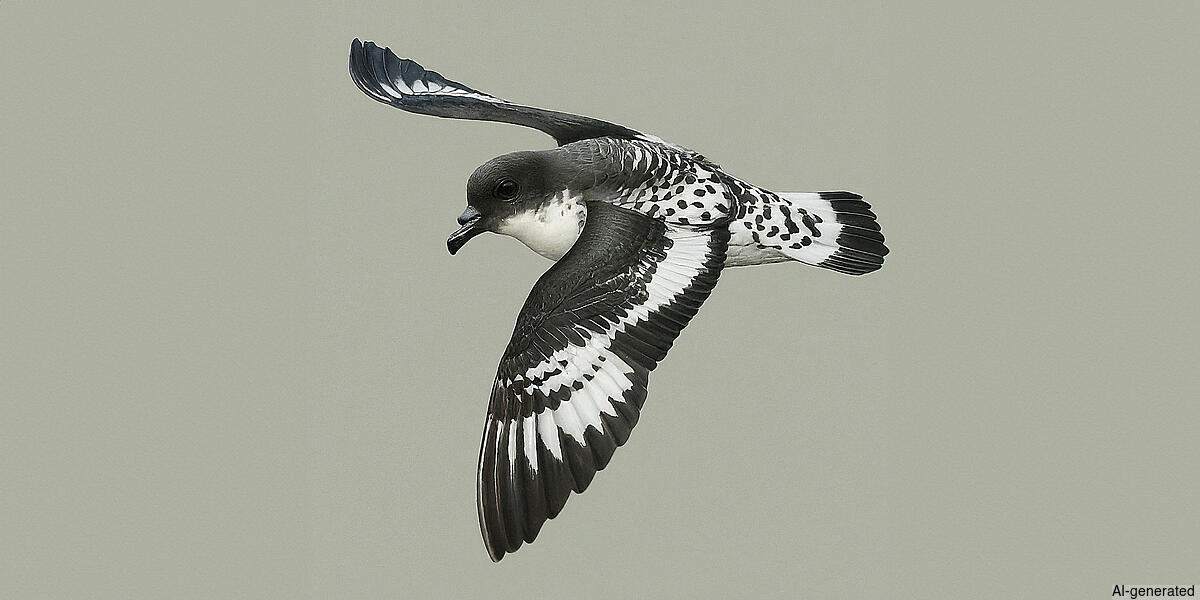 Pintado Petrel (Daption capense) - Adult