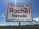 Rachel, Nevada - Town Sign