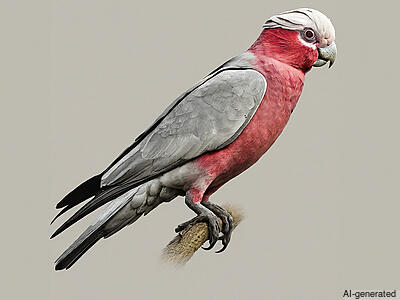 Galah (Eolophus roseicapilla) - Adult