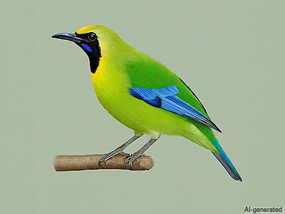 Blue-winged Leafbird