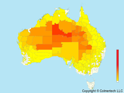 Budgerigar (Melopsittacus undulatus) - Australia
