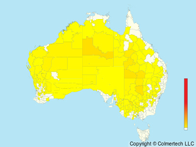 Black Honeyeater (Sugomel nigrum) - Australia