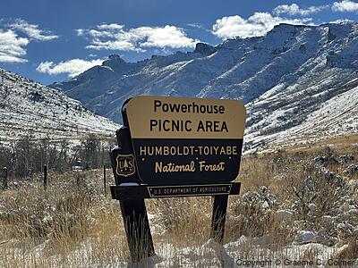Humboldt–Toiyabe National Forest - Powerhouse Picnic Area