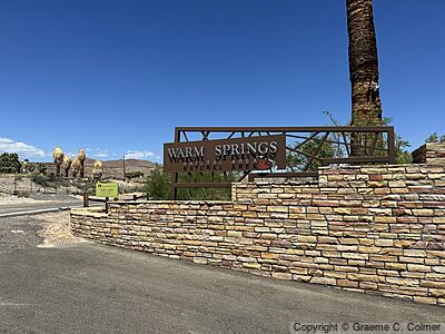 Warm Springs Natural Area - Entrance