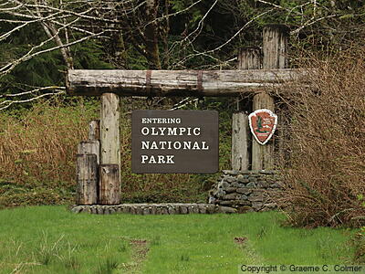 Olympic National Park - Entrance