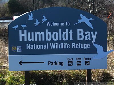 Humboldt Bay National Wildlife Refuge - Entrance