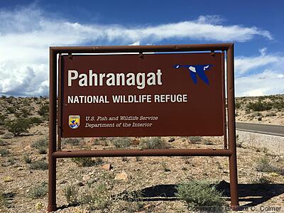 Pahranagat National Wildlife Refuge - Entrance