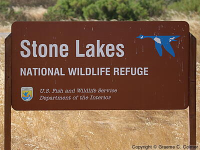 Stone Lakes National Wildlife Refuge - Entrance