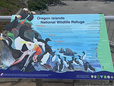 Oregon Islands National Wildlife Refuge - Entrance