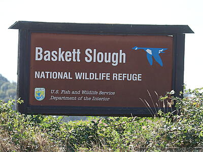 Baskett Slough National Wildlife Refuge - Entrance