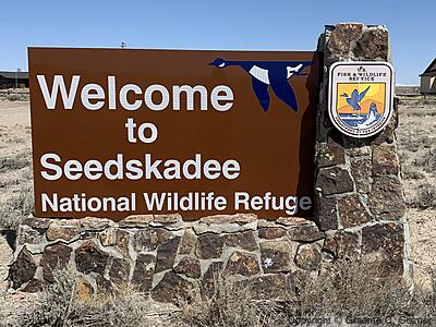 Seedskadee National Wildlife Refuge - Entrance