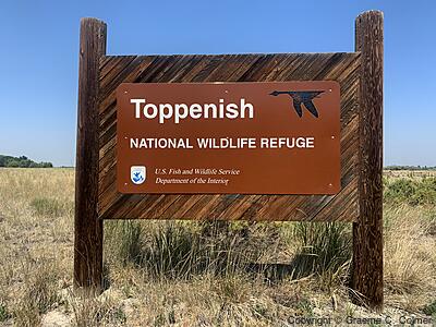 Toppenish National Wildlife Refuge - Entrance