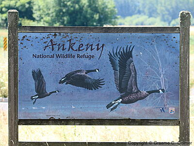 Ankeny National Wildlife Refuge - Entrance
