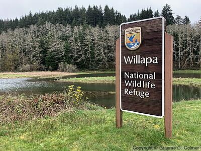 Willapa National Wildlife Refuge - Entrance