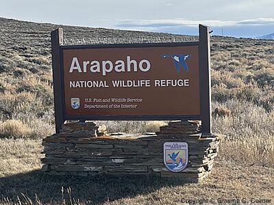 Arapaho National Wildlife Refuge - Entrance