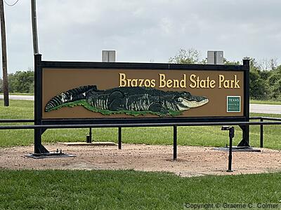 Brazos Bend State Park - Entrance